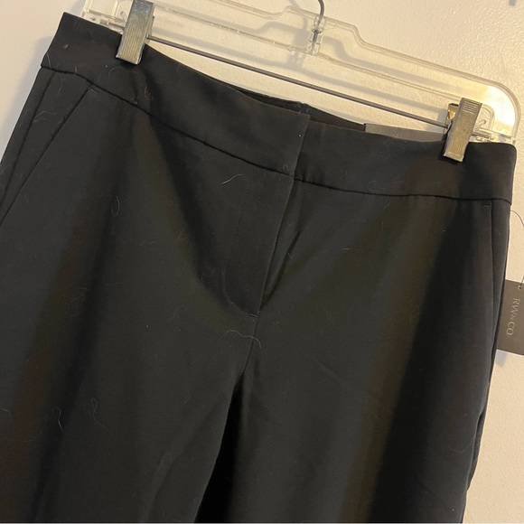 NWT - black, wide leg trousers, size 6, signature fit - Picture 6 of 9